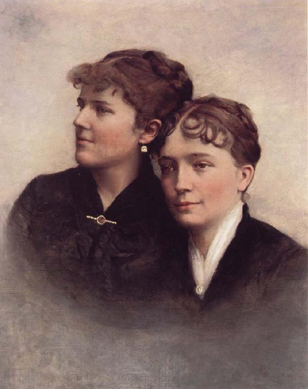 A. Bryan Wall Wife and Sister oil painting image